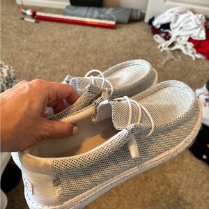 Hey Dudes- Light Gray Casual Shoes